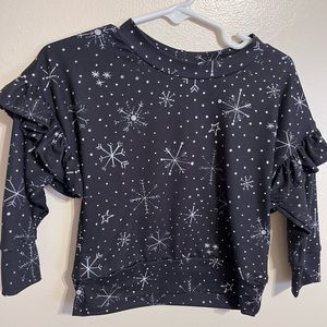 Toddler 2T winter ruffles long sleeve